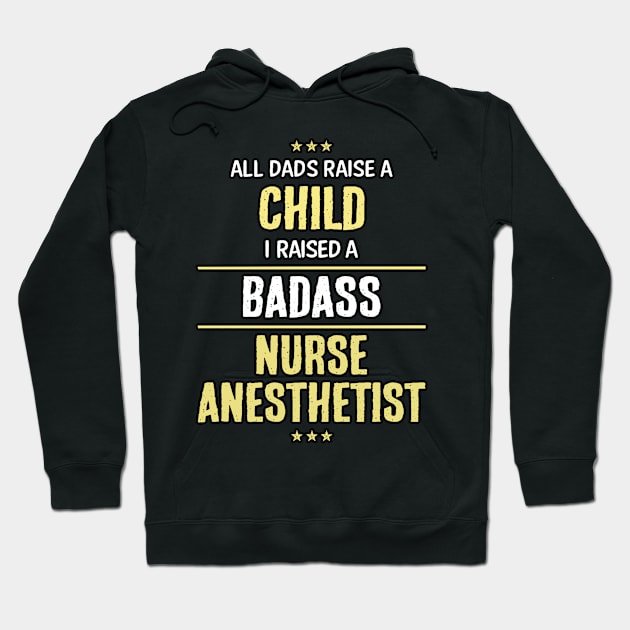 Badass Nurse Anesthetist Hoodie by Republic Inc